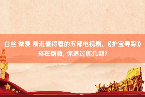 白丝 做爱 最近值得看的五部电视剧, 《护宝寻踪》排在倒数, 你追过哪几部?